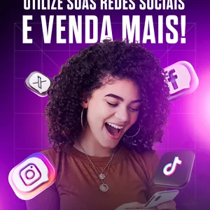 Imagem de capa para o Ebook ULTILIZE SUAS REDES SOCIAS E VENDA MAIS!