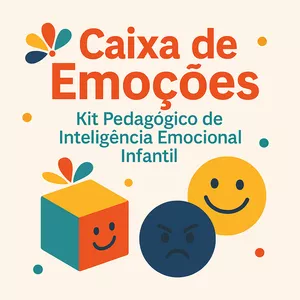 Imagem de capa para o Ebook Caixa de Emoções – Kit Pedagógico de Inteligência Emocional Infantil