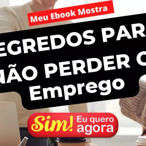 Imagem de capa para o Ebook Como Não Perder Meu Emprego 