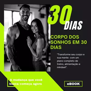 Imagem de capa para o Ebook Corpo dos sonhos em 30 dias 