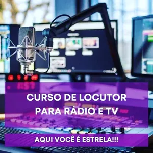 Imagem do curso Locutor para Rádio e TV Online