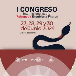 Imagen de portada para Evento online I Congreso de Psicopatía Encubierta Pharos