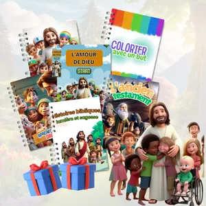 Image de couverture pour le Ebook Graines de Foi : Apprendre avec Christ 🌱