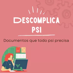 Imagem de capa para o Curso online Documentos que todo psi precisa 