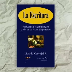 Imagem principal do produto La escritura - Lizardo Carvajal