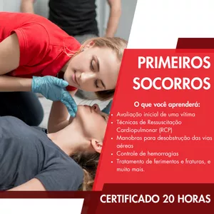 Imagem de capa para o Curso online Curso Primeiros Socorros