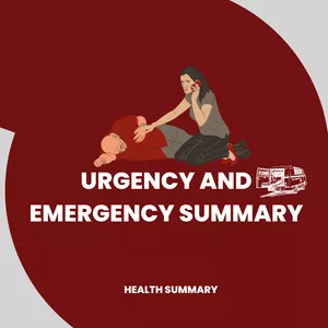 Cover image for Ebook URGENCY AND EMERGENCY SUMMARY