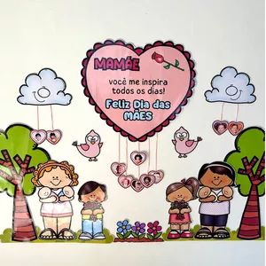 Imagem de capa para o Ebook ❤️🌸 Painel Dia das Mães 