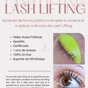 Imagem de capa para o Curso online Curso Rápido de Lash Lifting 