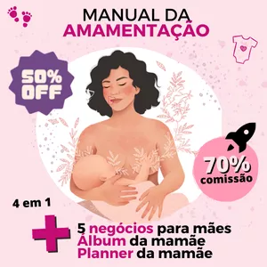 Imagem de MANUAL DA AMAMENTAÇÃO criado por Bruna Barreto na hotmart