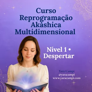 Imagem de capa para o Curso online Curso Reprogramação Akáshica Multidimensional • Nível 1: Despertar