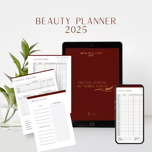 Imagem de capa para o Curso online BEAUTY PLANNER 2025