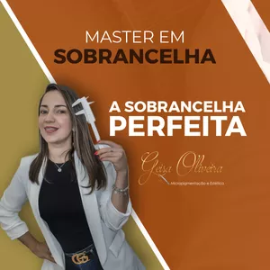 Imagem de capa para o Curso online MASTER em Design de Sobrancelha