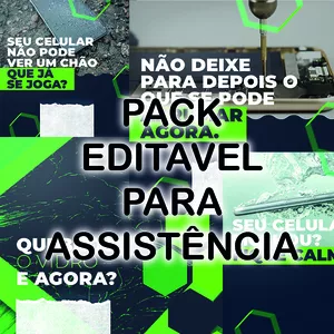 Imagem de capa para o Curso online Pack de imagens e editaveis para assistência técnica