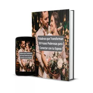 Imagen de portada para Ebook Palabras que Transforman - 50 Frases Poderosas para Conectar con tu Esposo