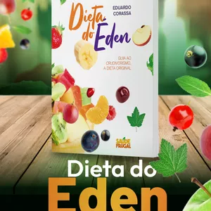 Imagem de capa para o Curso online Livro Físico - A Dieta do Éden - O guia ao crudivorismo, a dieta original.