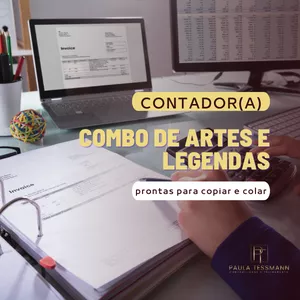 Imagem de capa para o Curso online Combo de artes e legendas para contadores