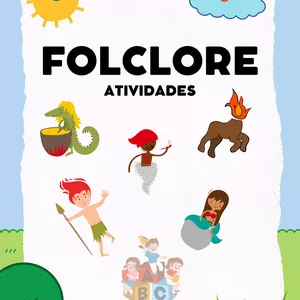 Imagem de capa para o Ebook FOLCLORE ATIVIDADES