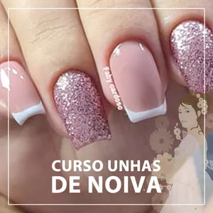 Imagem de capa para o Curso online 💍 Curso Unhas Decoradas para Noiva com Faby Cardoso e Fabyana Molinari