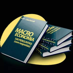 Imagem de capa para o Ebook Macroeconomia + de 100 perguntas