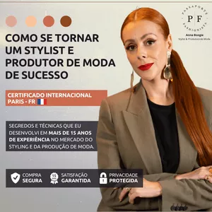 Imagem de capa para o Curso online COMO SE TORNAR UM STYLIST E PRODUTOR DE MODA DE SUCESSO
