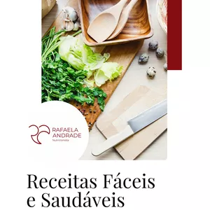 Imagem de capa para o Ebook Receitas Fáceis e Saudáveis 