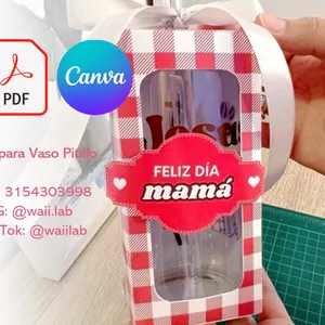 Imagen de portada para Curso online Plantilla Caja Vaso Pitillo de Vidrio