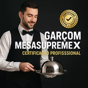 Imagem do curso Garçom MesaSupremeX – Certificação Profissional 