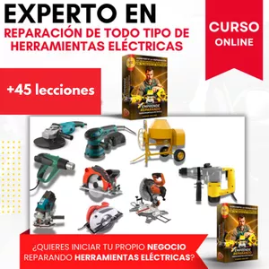Imagen de portada para Curso online Experto en reparación de todo tipo de herramientas electricas