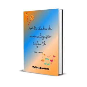 Imagem de capa para o Ebook Atividades de Musicalização Infantil 