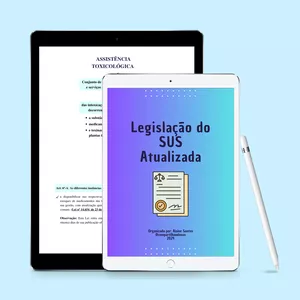 Imagem de capa para o Ebook LEGISLAÇÃO DO SUS (TEORIA COMPLETA E ATUALIZADA EM 2024)
