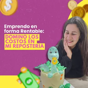 Imagen de portada para Curso online Emprendo de Forma Rentable: Domino los Costos en mi Repostería