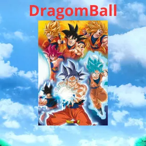 Imagen de portada para Ebook Dibujos para colorear de DragomBall 