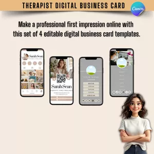 Cover image for Ebook Digital Business Card for Therapists
