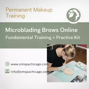 Cover image for Online course  Microblading Brows Online – Fundamental Technique Training + Practice Kit