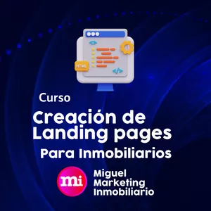Imagen de portada para Curso online Curso de creación de páginas web  de aterrizaje