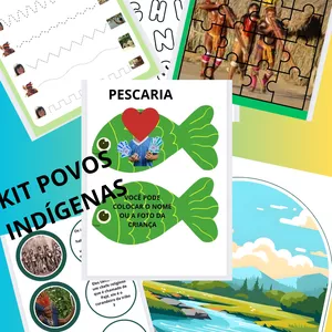 Imagem de capa para o Ebook KIT POVOS INDÍGENAS