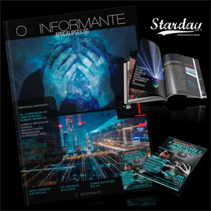 Imagem de capa para o Ebook Apocalipses 5g  ( O INFORMANTE x STARDAY ) 