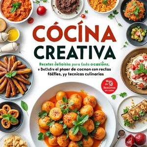 Imagen de portada para Ebook Cocina Creativa: Recetas Fáciles y Deliciosas para Todos los Niveles