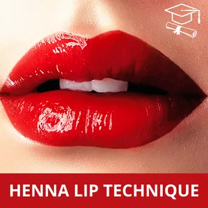 Cover image for Ebook  HENNA LIP TECHNIQUE