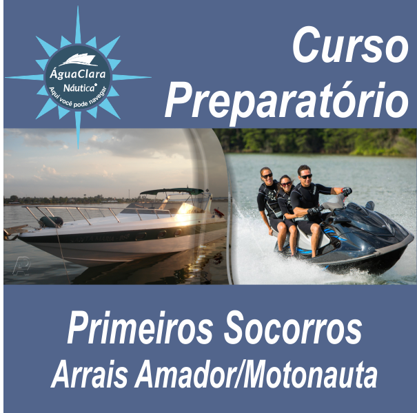 Primeiros Socorros Arrais Amador/Motonauta - Curso Preparatório