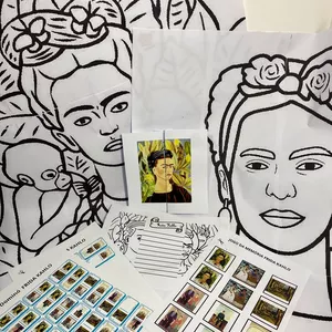 Imagem de capa para o Ebook KIT DE ATIVIDADES FRIDA KAHLO