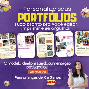 Imagem de capa para o Curso online Portfólio de 0 a 3 anos