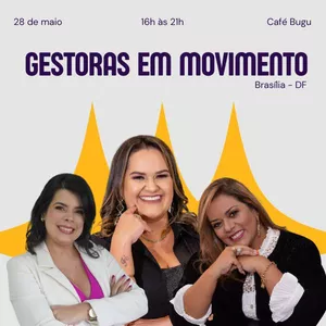 Imagem de capa para o Evento presencial Gestoras em Movimento