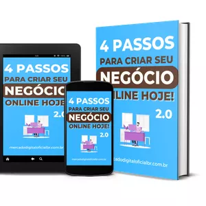 Imagem do curso E-Book 4 Passos para criar um negócio online hoje 2.0