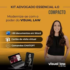 Imagem de capa para o Curso online Kit Advogado Essencial em Visual Law 4.0 (COMPACTO)