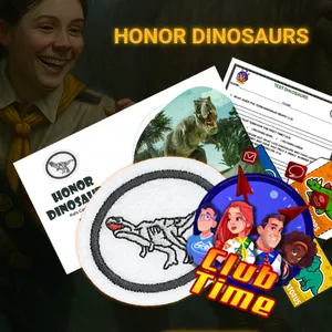 Cover image for Online course Honor Dinosaurs