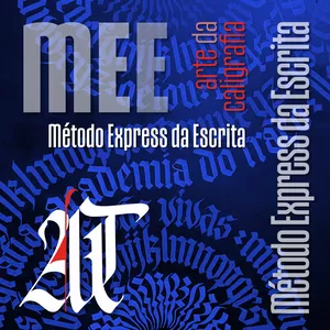 Imagem de capa para o Ebook MEE ✑ Método Express da Escrita –&nbsp;caligrafia Gótica Textura Quadrata