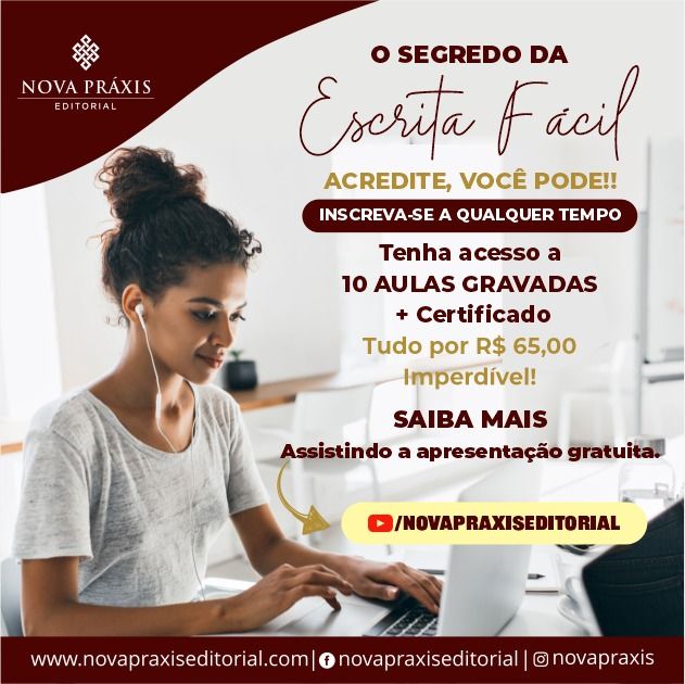 Imagem do curso O Segredo da Escrita Fácil 