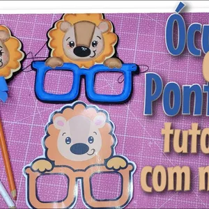 Imagem de capa para o Ebook Ponteira e óculos Leão